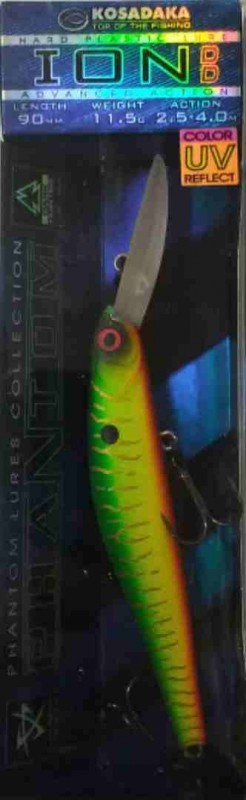 Воблер Kosadaka ION DD 90F плав., 90мм, 11.5г., 2.5-4.0м, цв.MHT IondD90F-MHT