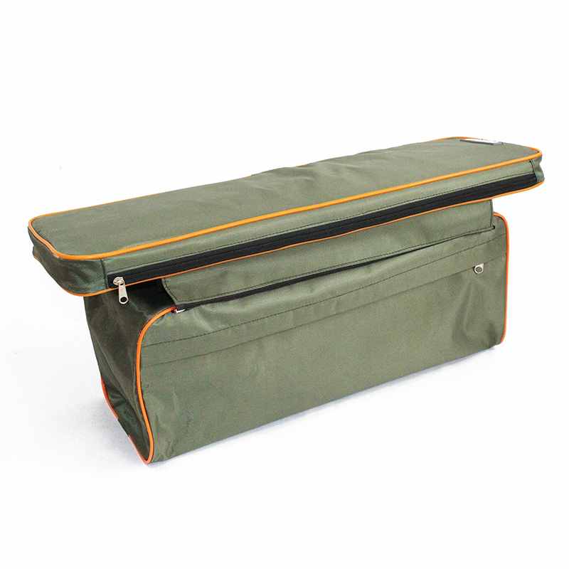 Накладка на сиденье "СЛЕДОПЫТ" мягкая, с сумкой,75 см, цв. хаки