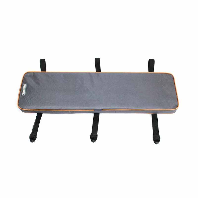 Накладка на сиденье "СЛЕДОПЫТ" мягкая, 75 см, цв. серый