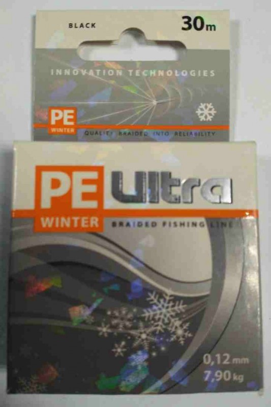 Плетёный шнур PE ULTRA WINTER 0.12mm 30m