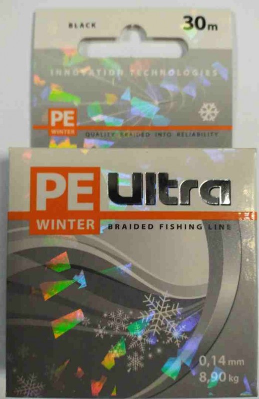 Плетёный шнур PE ULTRA WINTER 0.14mm 30m