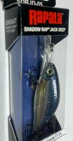 Воблер RAPALA Shadow Rap Jack Deep 5 см, 6 гр, цвет Live Bleak