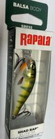 Воблер RAPALA Shad Rap Elite 5.5 см, 7 гр, цвет Gilded Yellow Perch