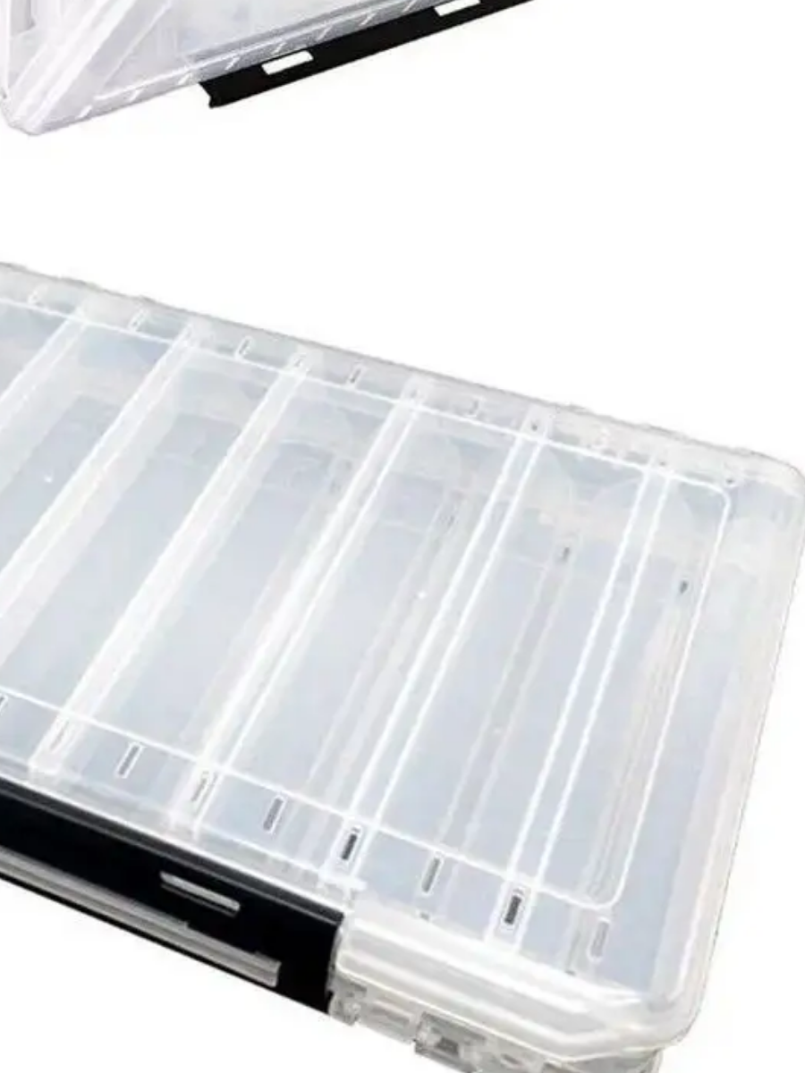 Коробка для воблеров 18 секций (прозр. двустор.)