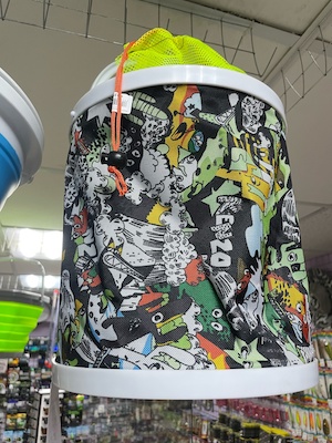 Ведро складное с сеткой OSP 25см (100610)