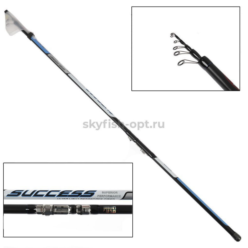 Удилище SKYFISH "SUCCESS BOLO " с\к 4 м, тест 40-80,  carbon