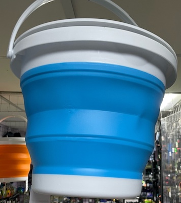 Ведро складное круглое 5л с крышкой