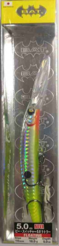 Воблер BAT NOVA BT054 (110 мм.,18 гр.\5 м.) Цвет B015