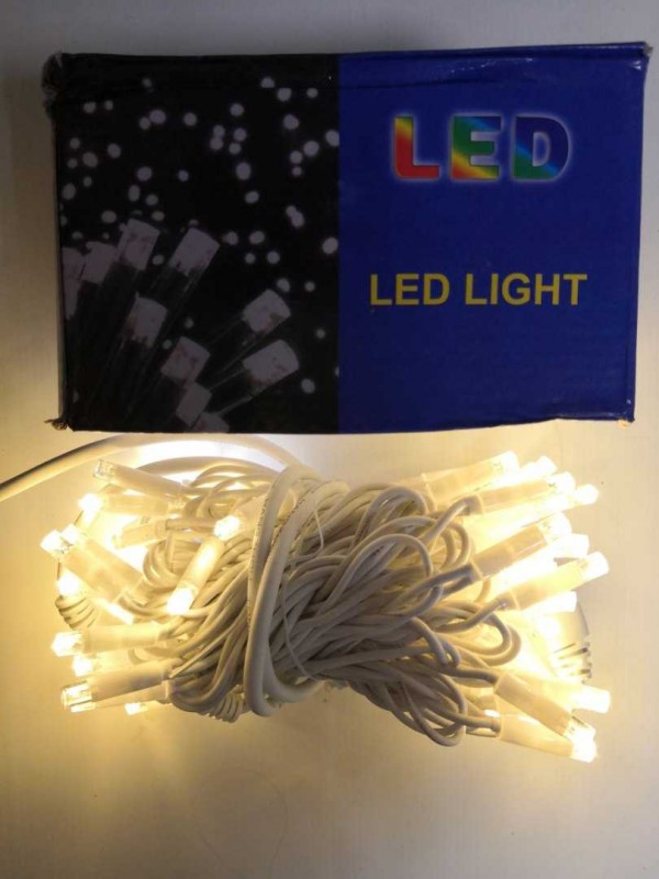 Гирлянда уличн.  10 м 100 LED  ( бел/желт )