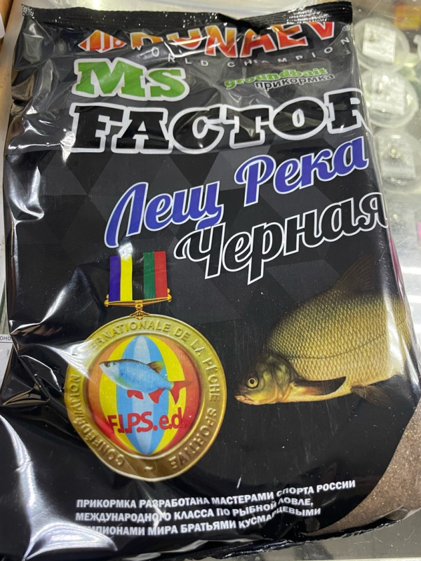 Прикормка "DUNAEV-MS FACTOR" 1 кг Лещ Река Черная