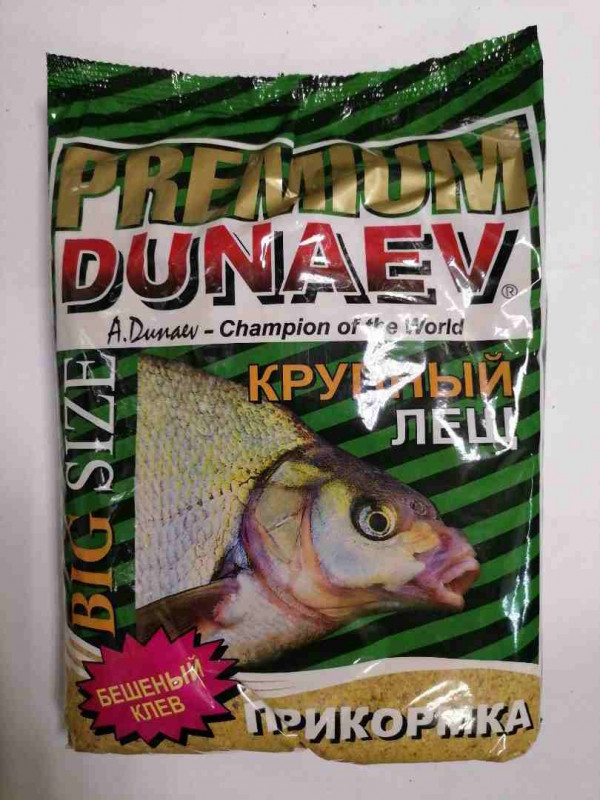 Прикормка "DUNAEV-PREMIUM" 1 кг Лещ Крупная Фракция