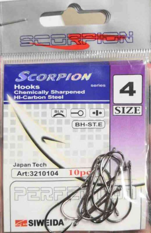 32101-04 Крючок BH-ST.E Scorpion 