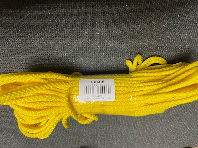 Шнур с сердечником 3 мм 20 м (цветной)