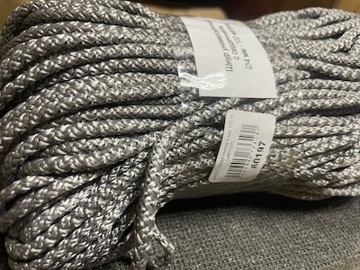 Шнур с сердечником 4 мм 100 м (цветной)