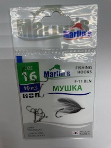 Крючок "Marlin's" МУШКА F-11 BLN №16 уп.10шт. MF11BLN-016
