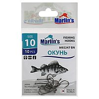 Крючок  "Marlin's" ОКУНЬ BAITHOLDER BLN №1 уп.10шт. М92247BN-001