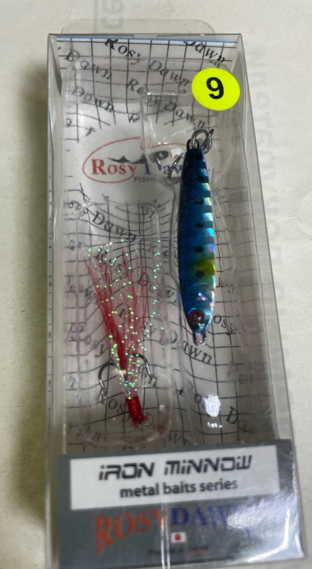 Блесна колебл. Rosy Dawn Iron Minnow 6gr