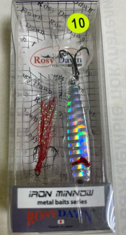 Блесна колебл. Rosy Dawn Iron Minnow 12gr