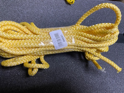 Шнур с сердечником 6 мм 10 м (цветной)