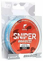 Леска плет. Salmo Sniper BRAID Blue 091/020