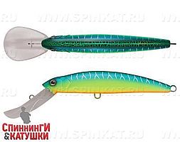 Воблер Минноу Strike Pro Musky Monster Deep 200CL, цвет: A223S-RP Pearl Mat Tiger, (MG-007CL#A223S-R