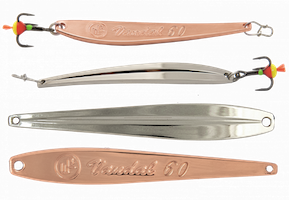 Блесна вертикальная ECOPRO Vandal, 75мм, 8г,S/C