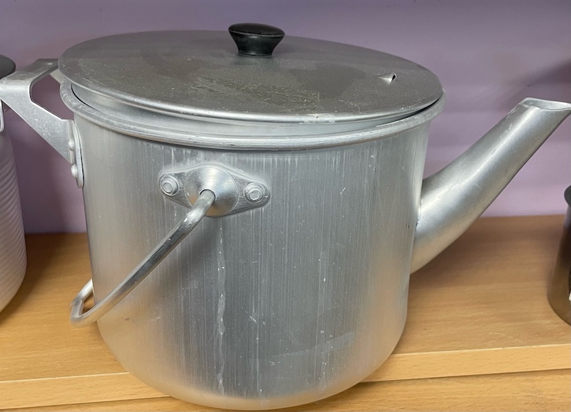 Чайник-котелок "СЛЕДОПЫТ" матовый, 2,5 л, алюм./4/