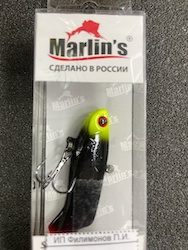 Раттлин Marlin's SUPER SOFT SHAD 70S 70мм/17,5гр цвет "Обама" SS70-007